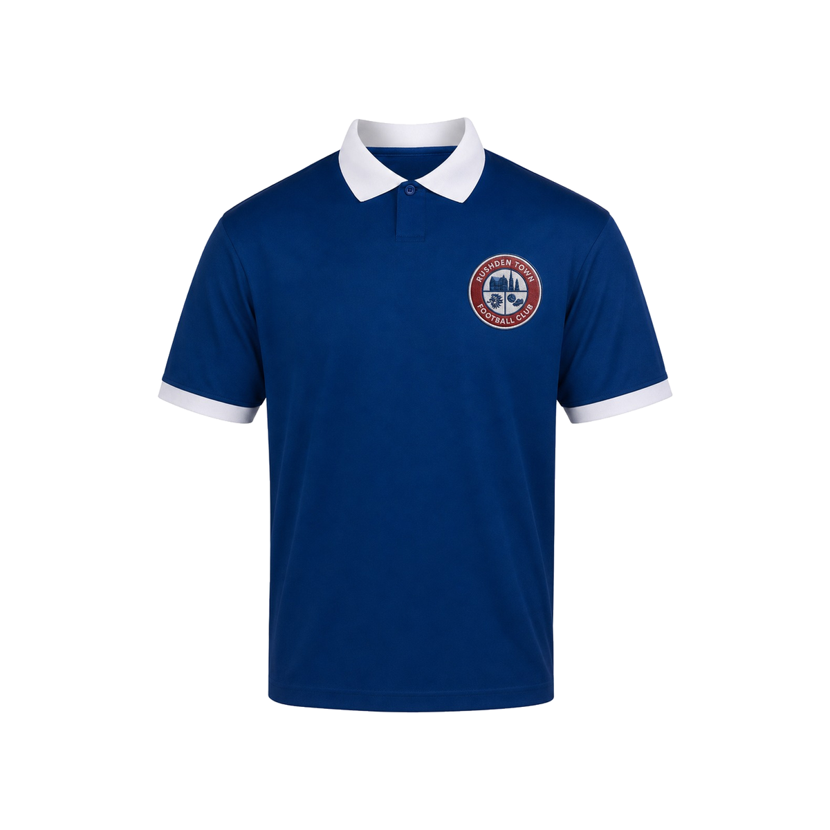 Rushden Town FC Retro Shirt - Blue/White